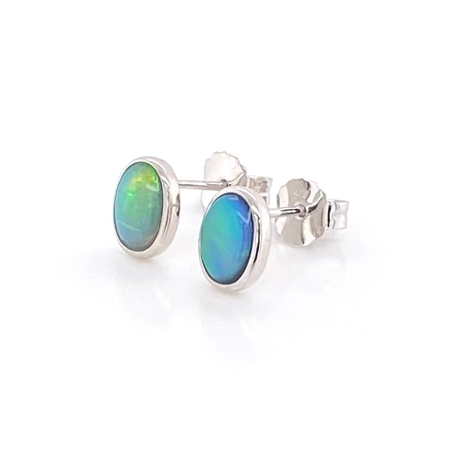 Studs - Solid opal See 185