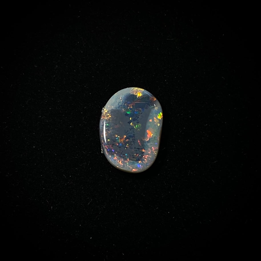 Solid black opal - 11269