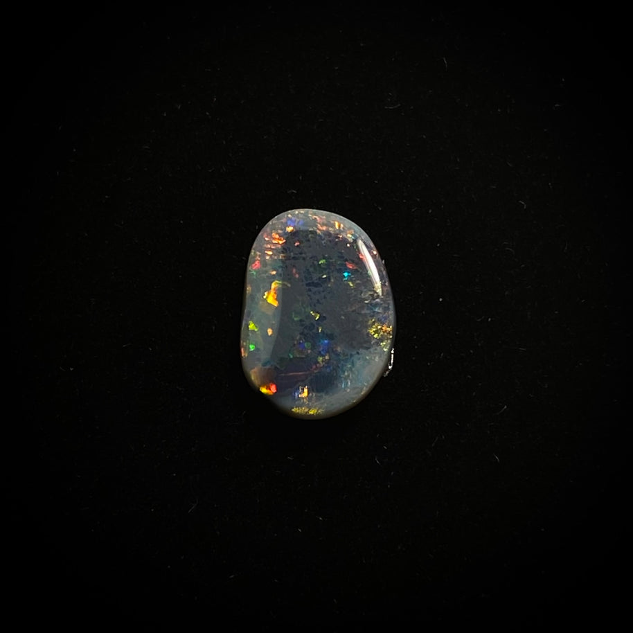Solid black opal - 11269