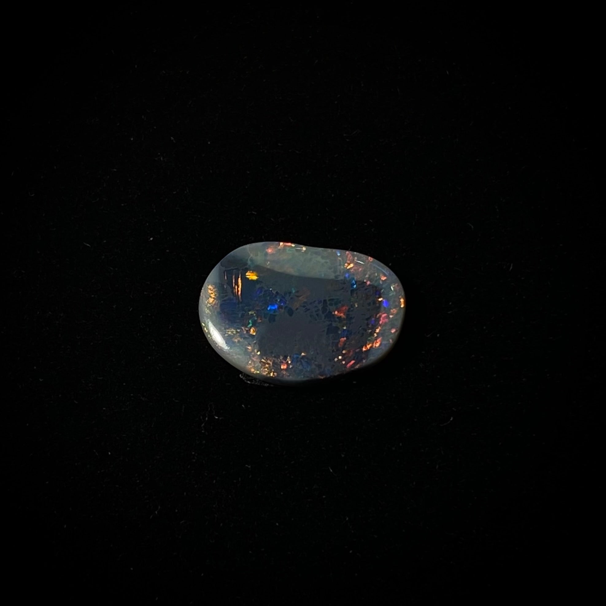 Solid black opal - 11269