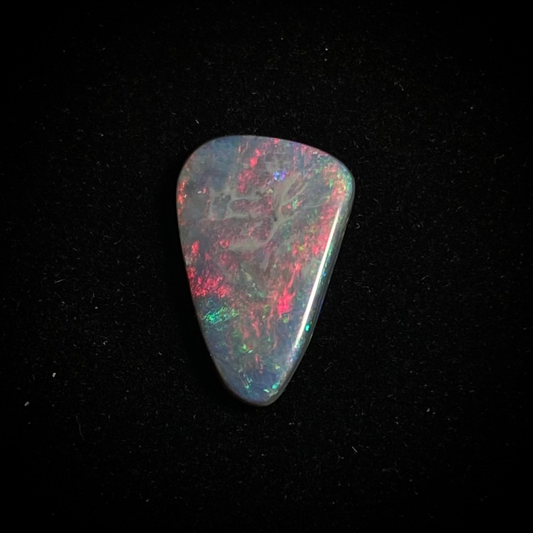 Solid black opal - 11332