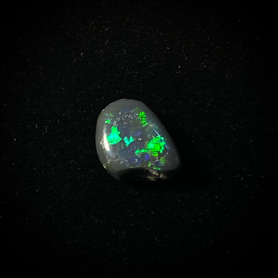 Solid black opal - 11334