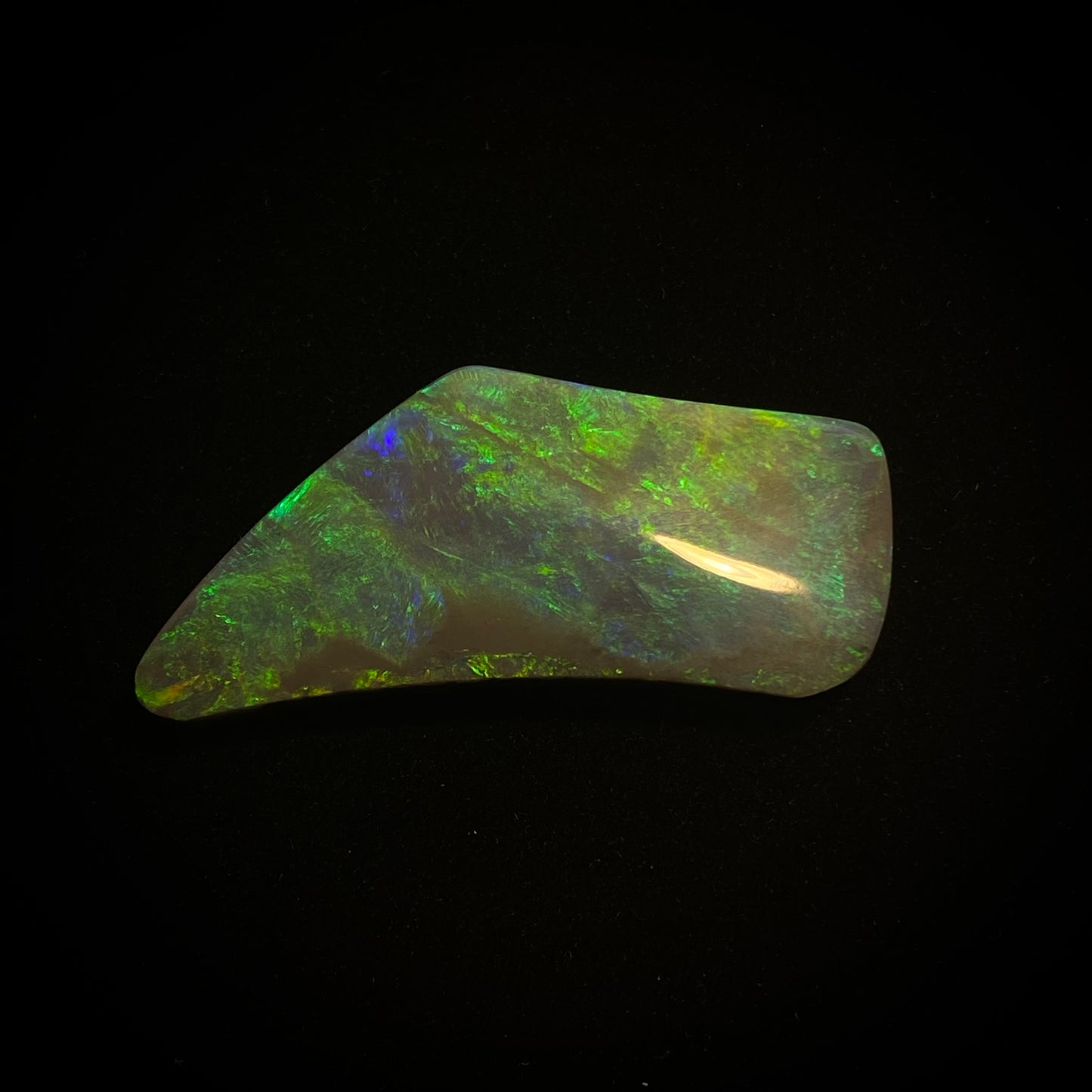 Solid dark opal - 11374