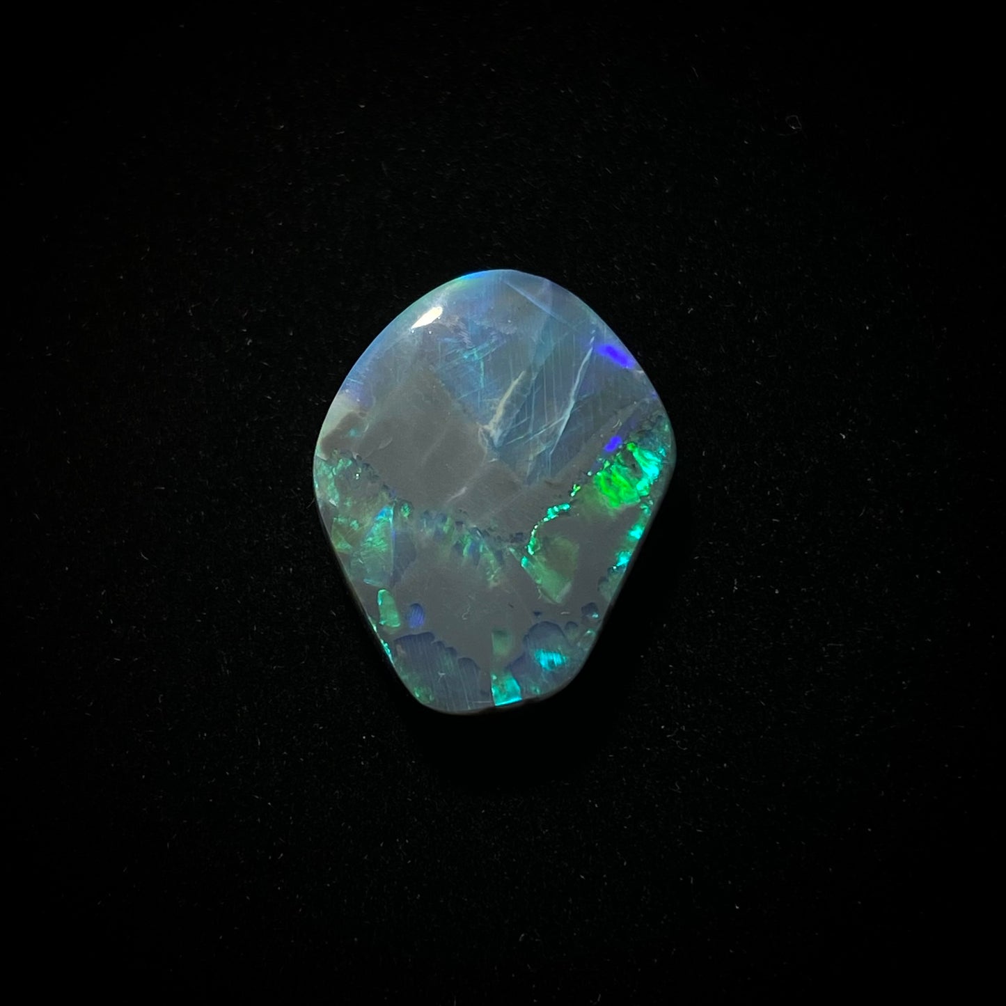 Solid dark opal - 11378