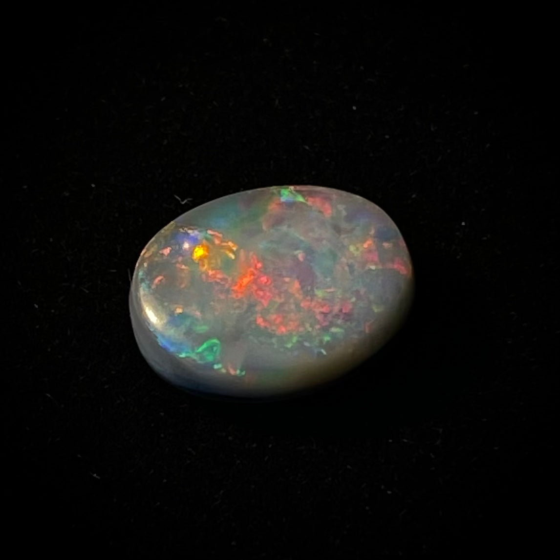 Solid black opal - 11407