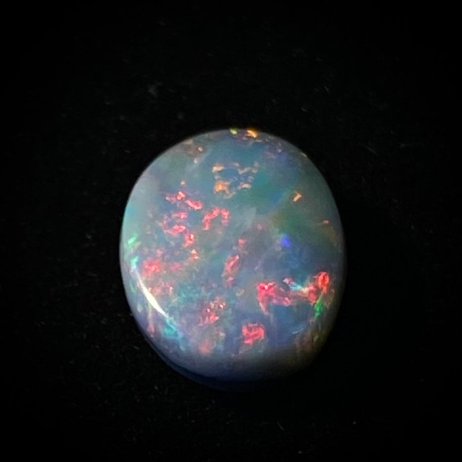 Solid black opal - 11407