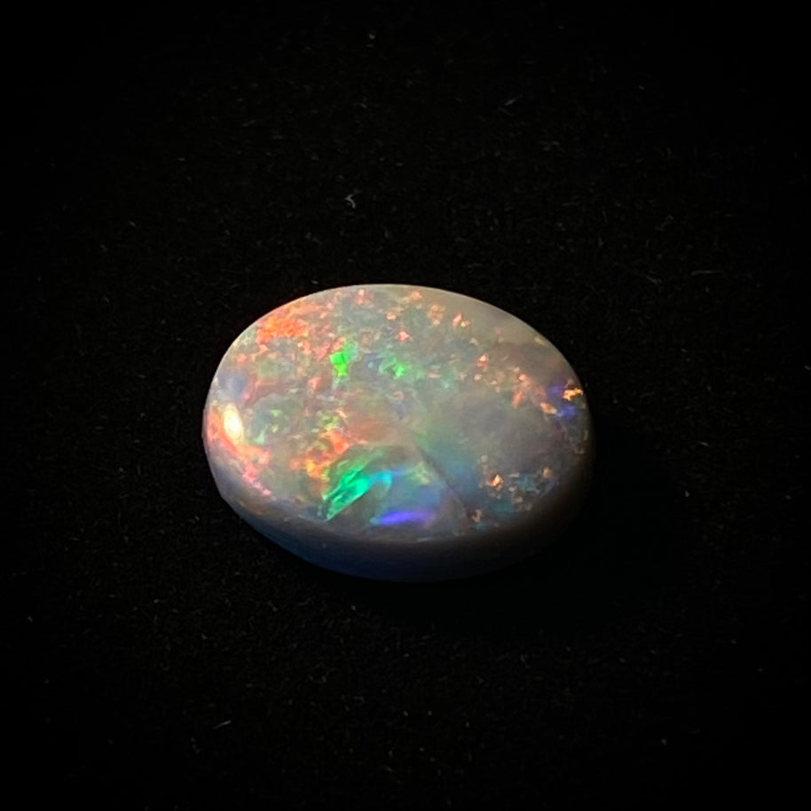 Solid black opal - 11407