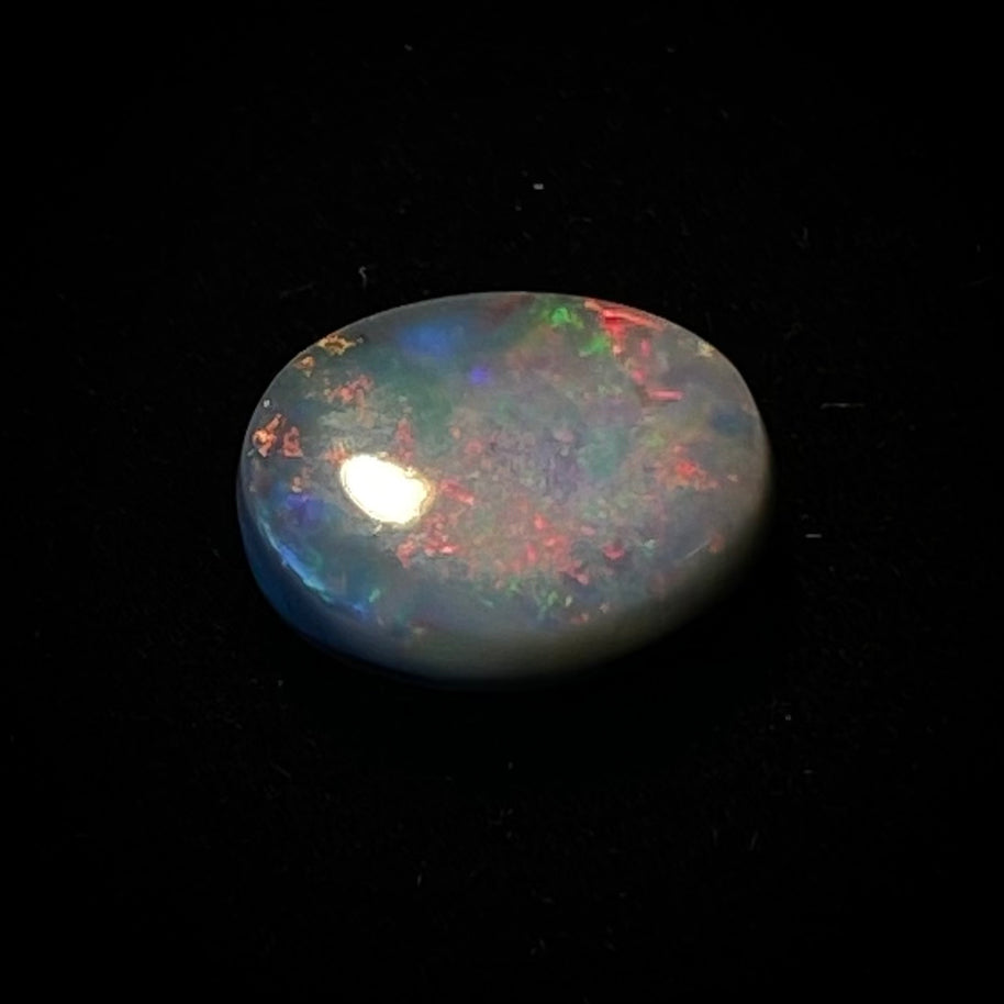 Solid black opal - 11407