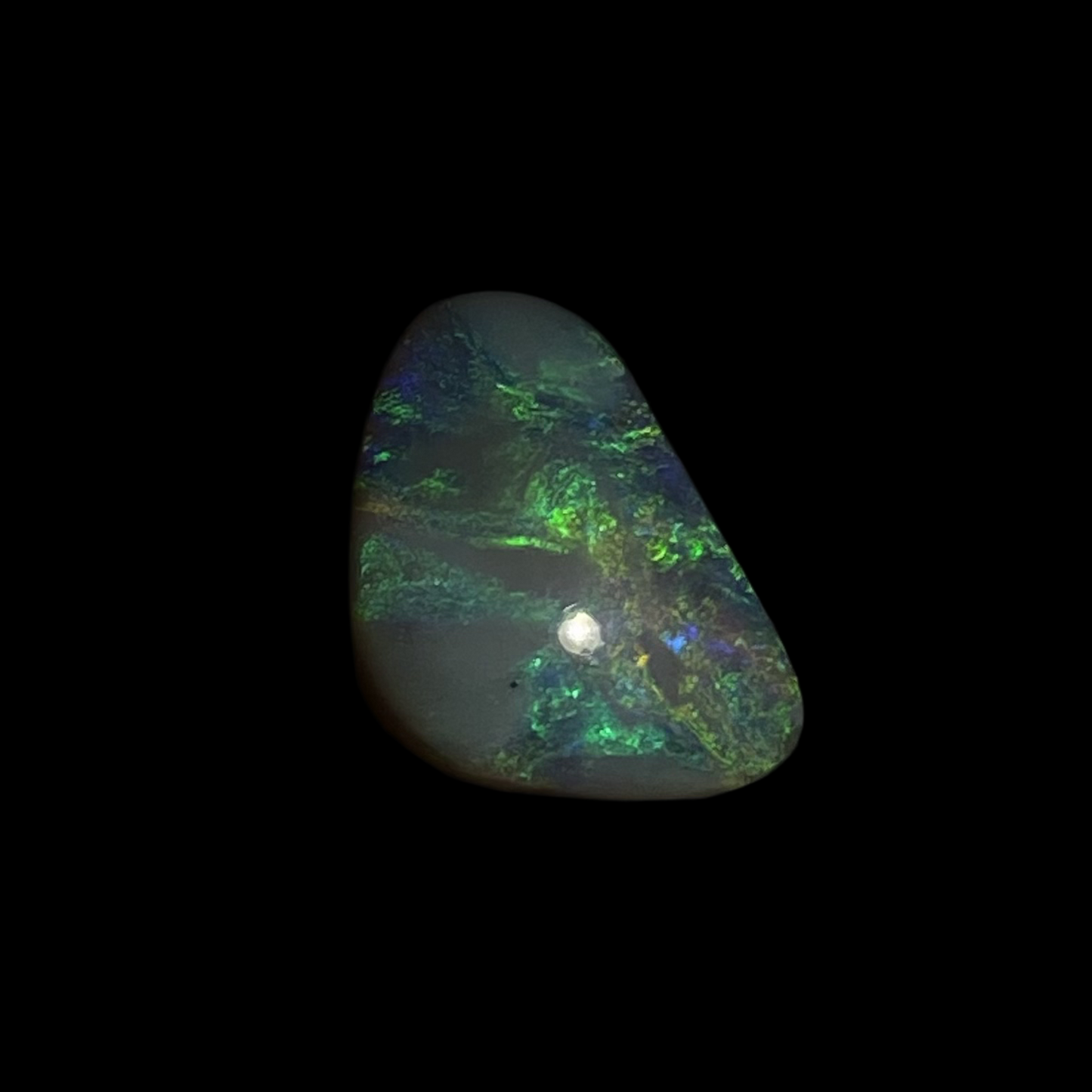 Solid mørk/crystal opal – 11452