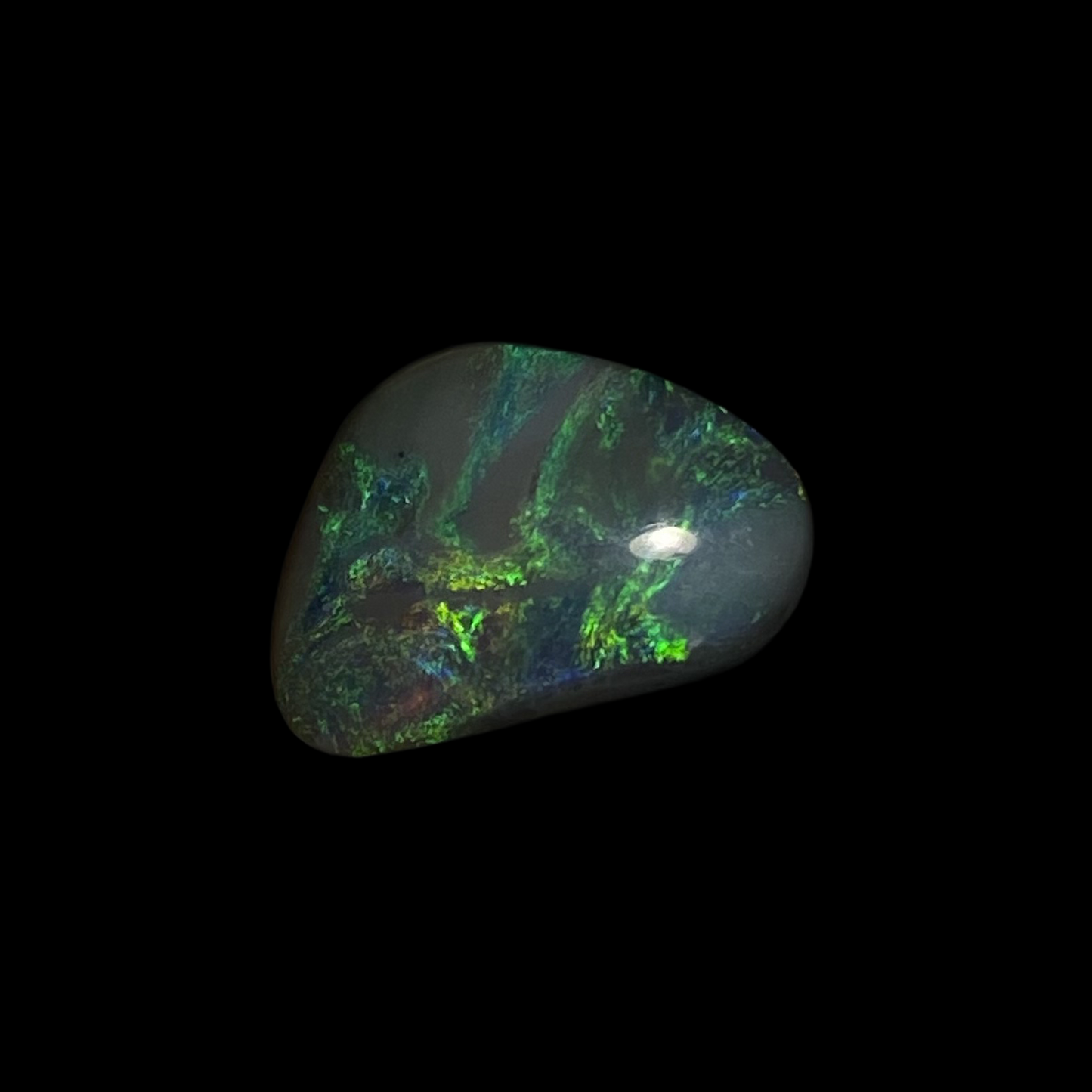Solid mørk/crystal opal – 11452