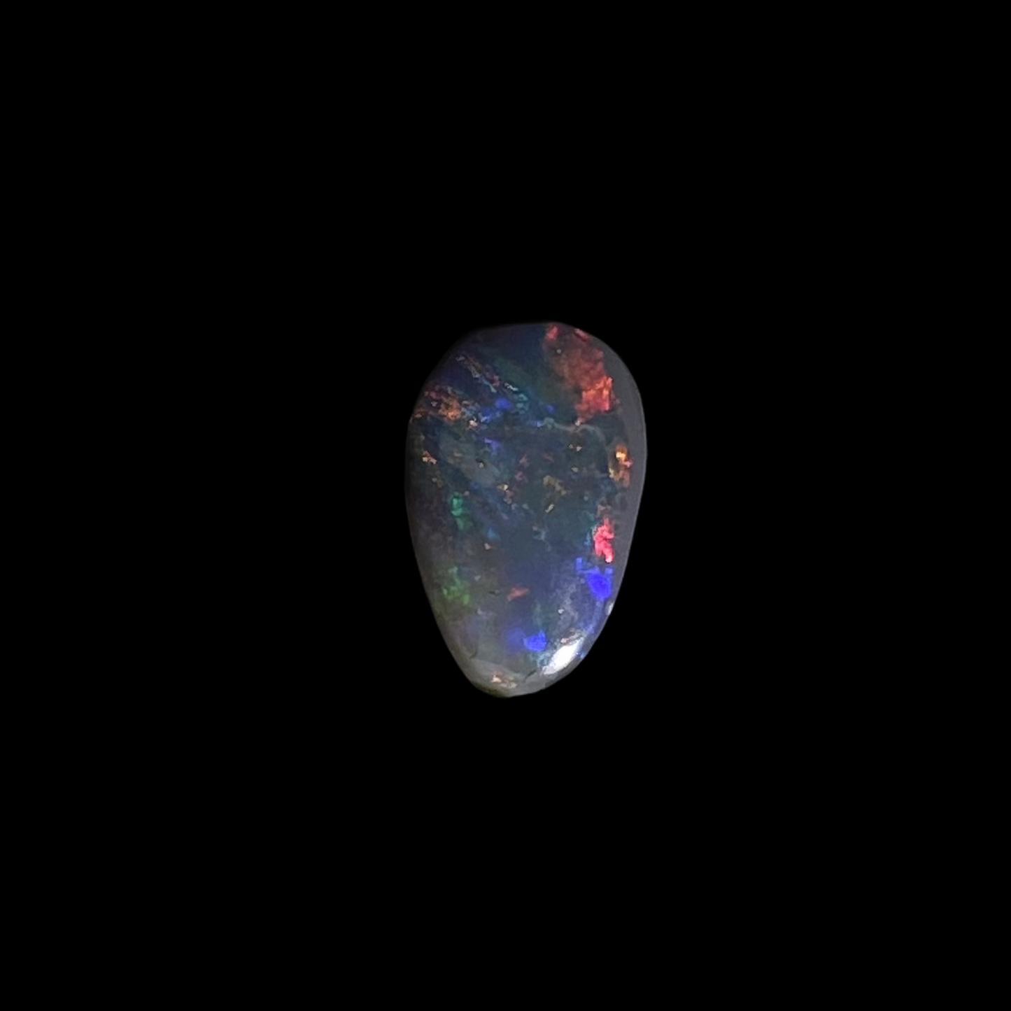 Solid mørk opal – 11476