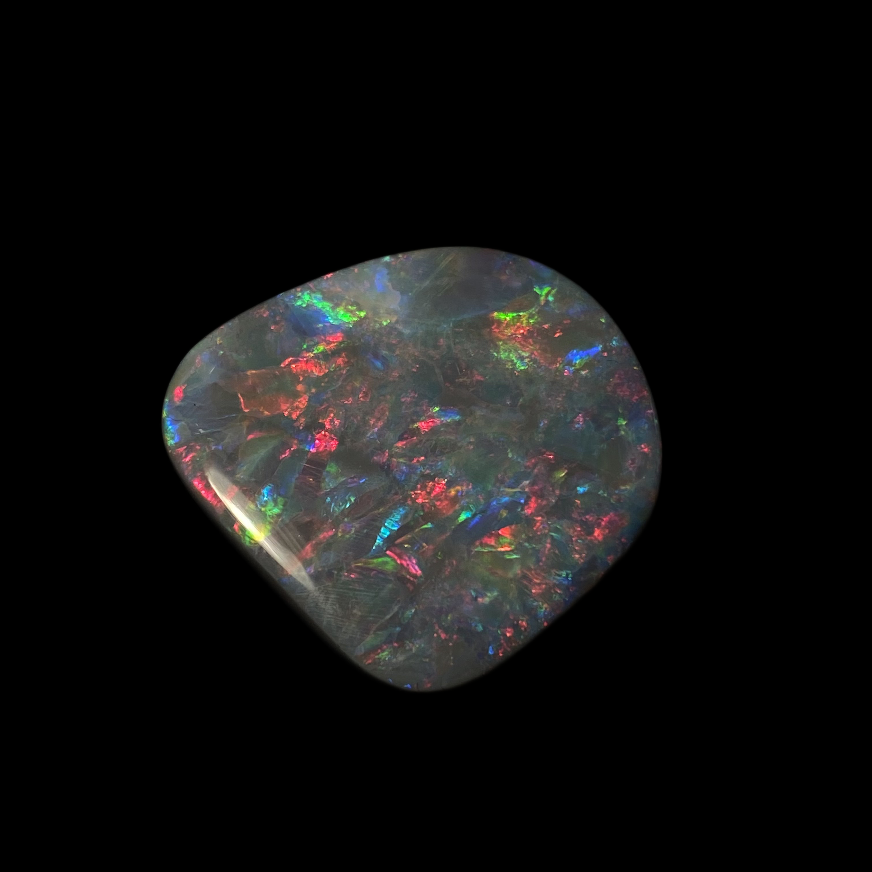 Solid black opal – 11549