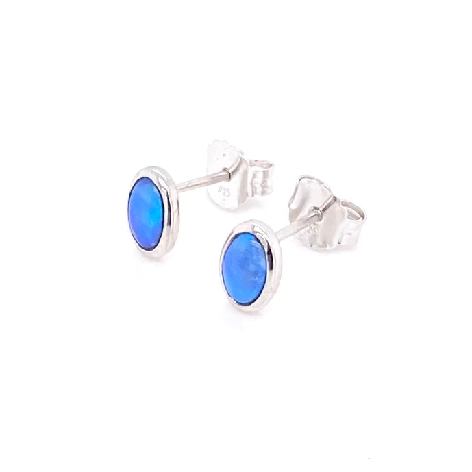Studs - Solid opals see 236