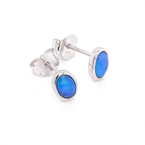 Studs - Solid opals see 236