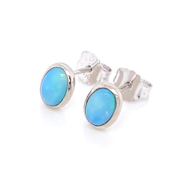 Studs - Solid opals See 244