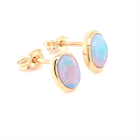 Studs - Solid opals Ge 059