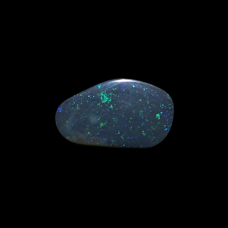 Solid black opal – 11579