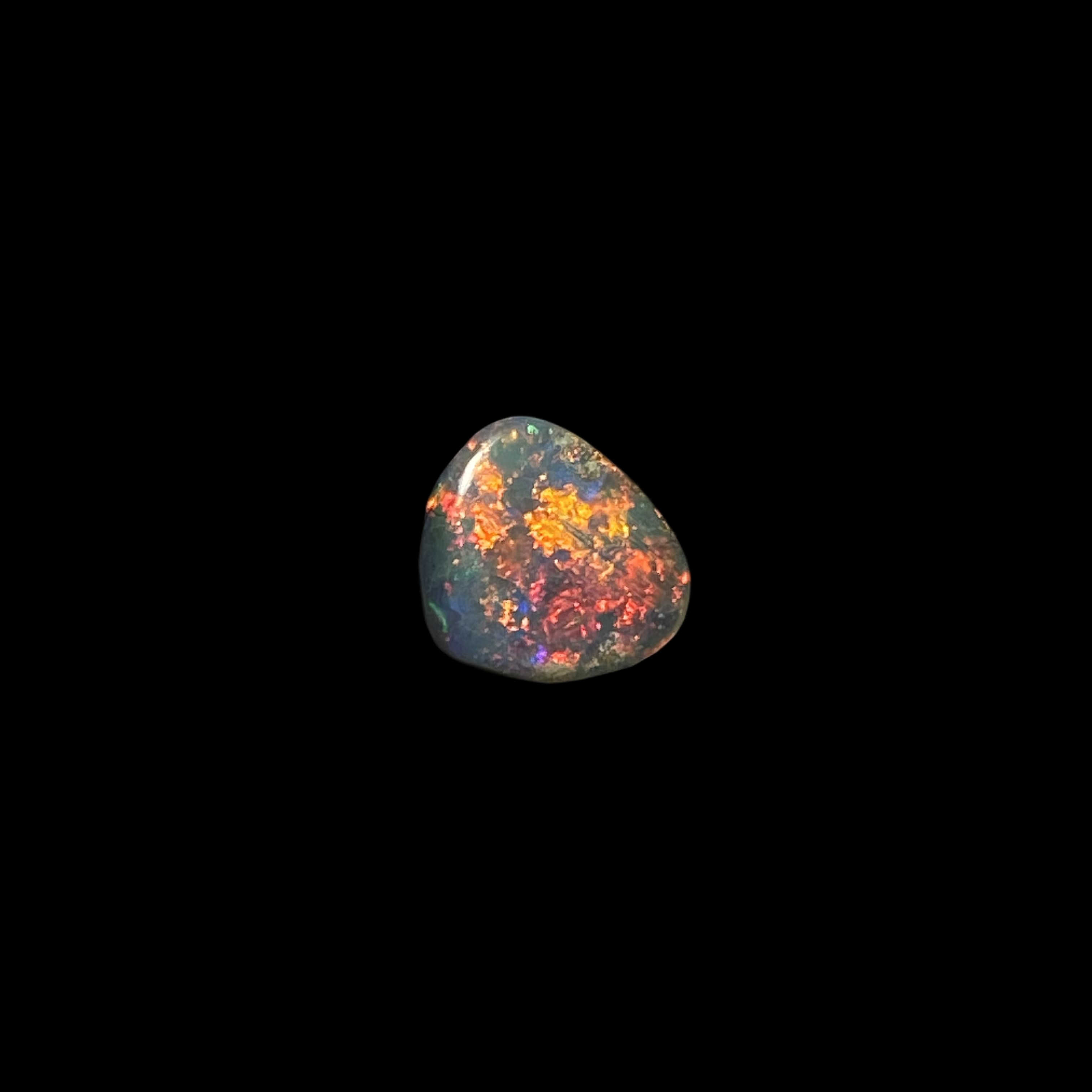 Solid black opal – 11596