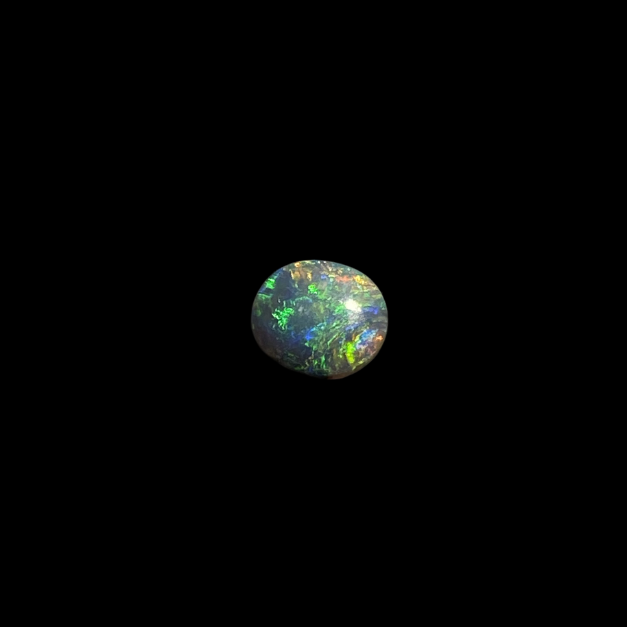Solid black opal – 11636
