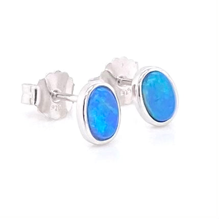 Studs - Solid opal See 256