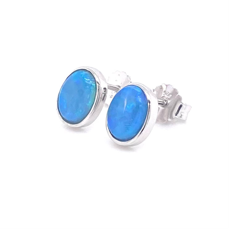 Studs - Solid opal See 269