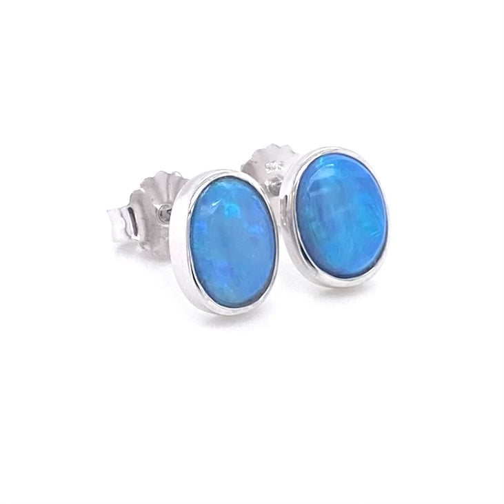 Studs - Solid opal See 269