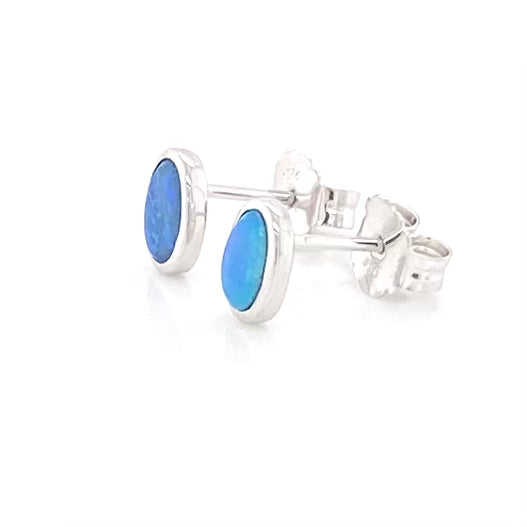 Studs - Solid opal See 275