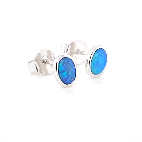 Studs - Solid opal See 275