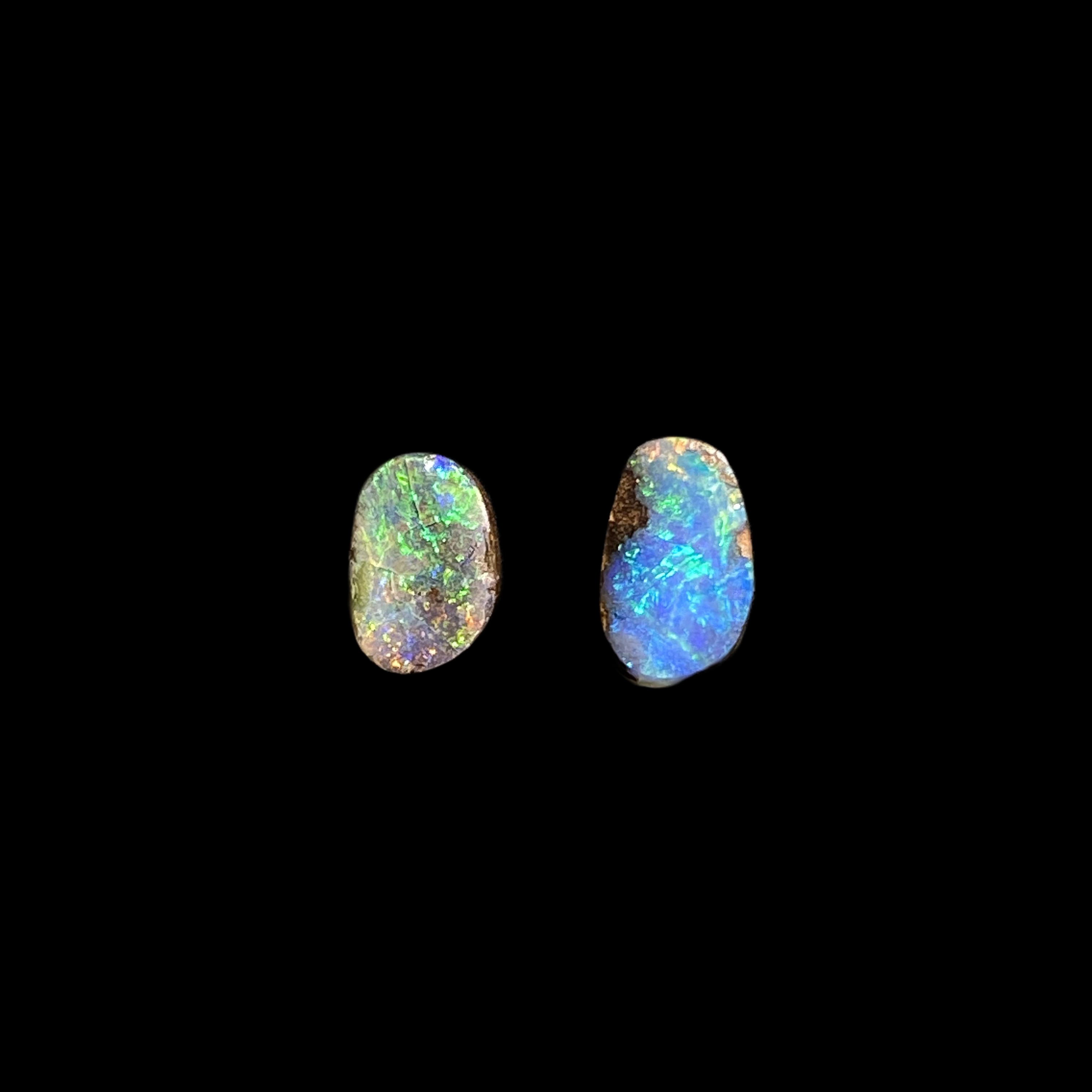 Boulder opal pair - 101491
