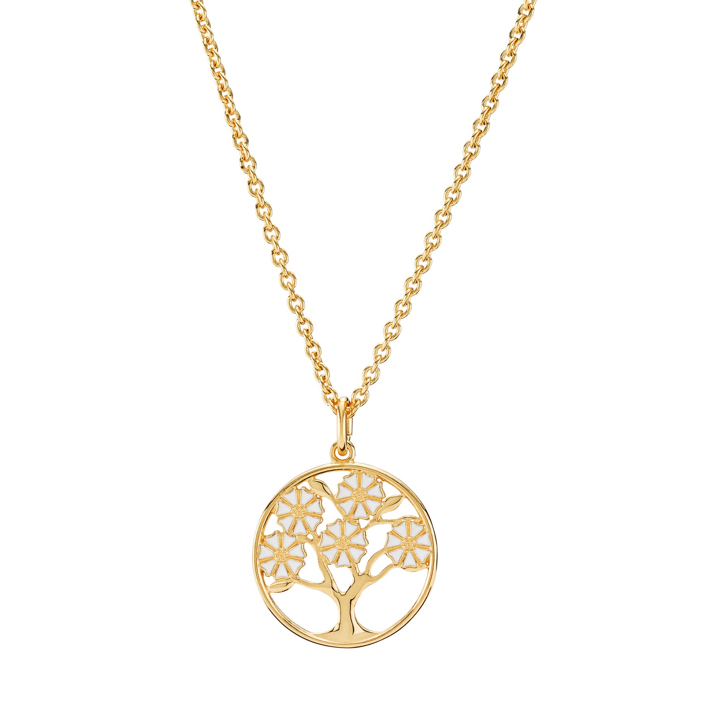 Necklace - Daisy tree of life
