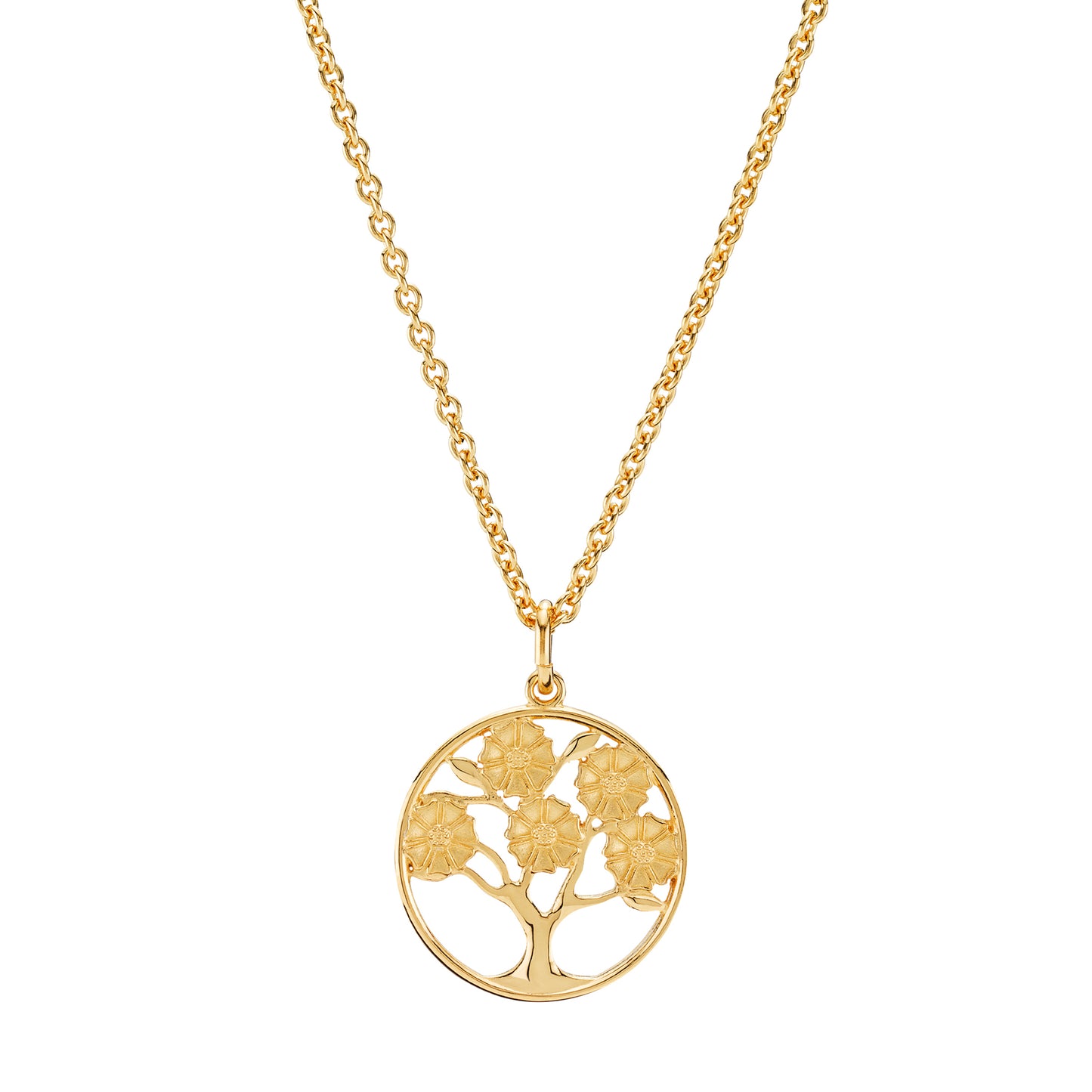 Necklace - Daisy tree of life