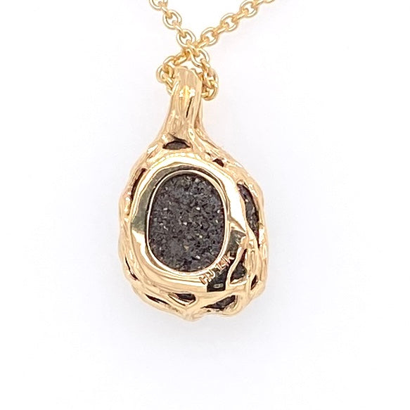 Pendant - Solid boulder opal Gp 158