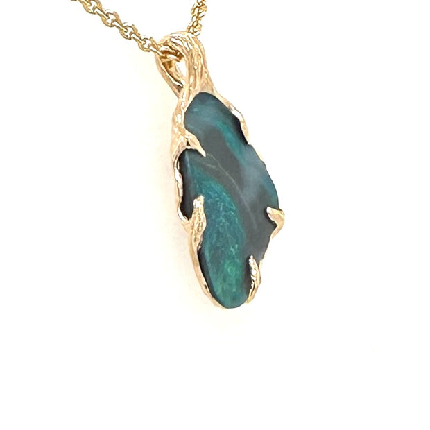 Vedhæng - Solid opal GP 208