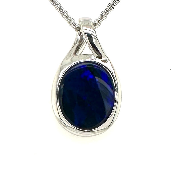 Vedhæng - Doublet opal Sp 183