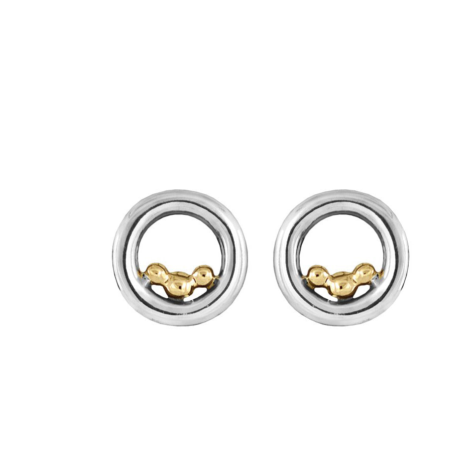 Ear piercing - Golden Bubbles