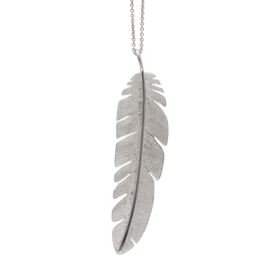 Pendant - Feather large