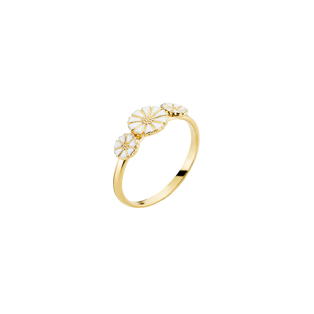 Ring - Marguerit 2 x 5 mm 1 x 7.5 mm