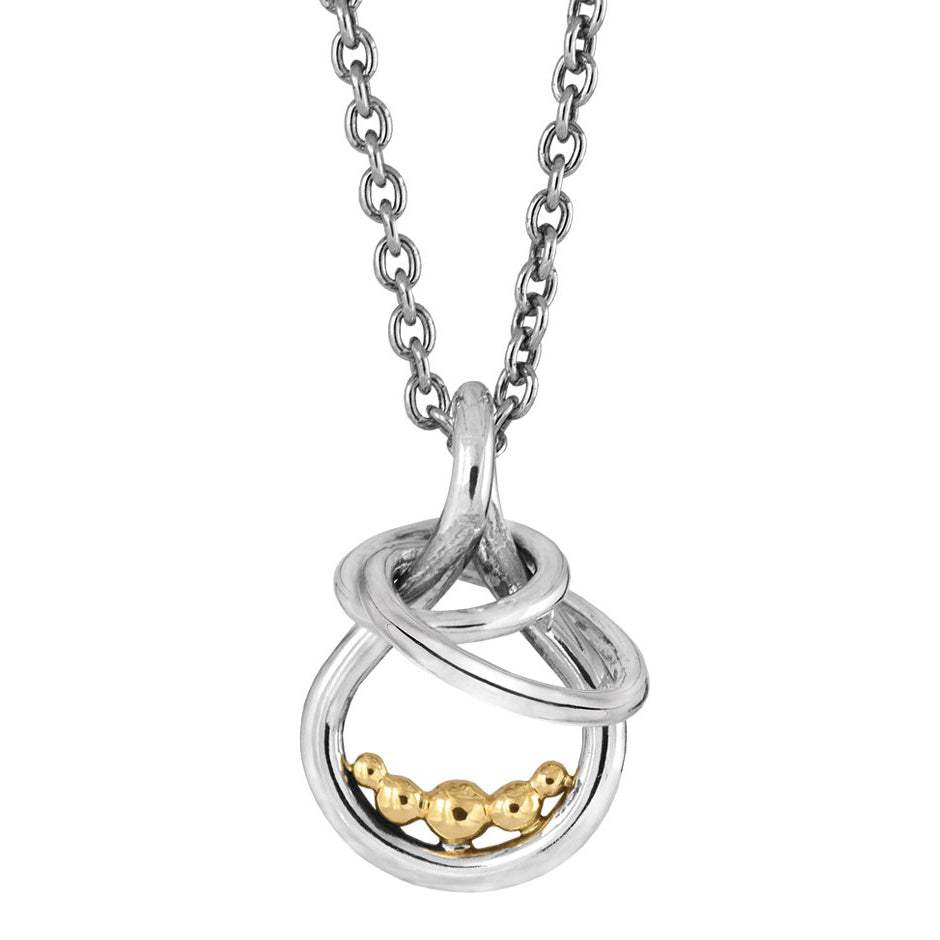 Collier - Golden Bubbles