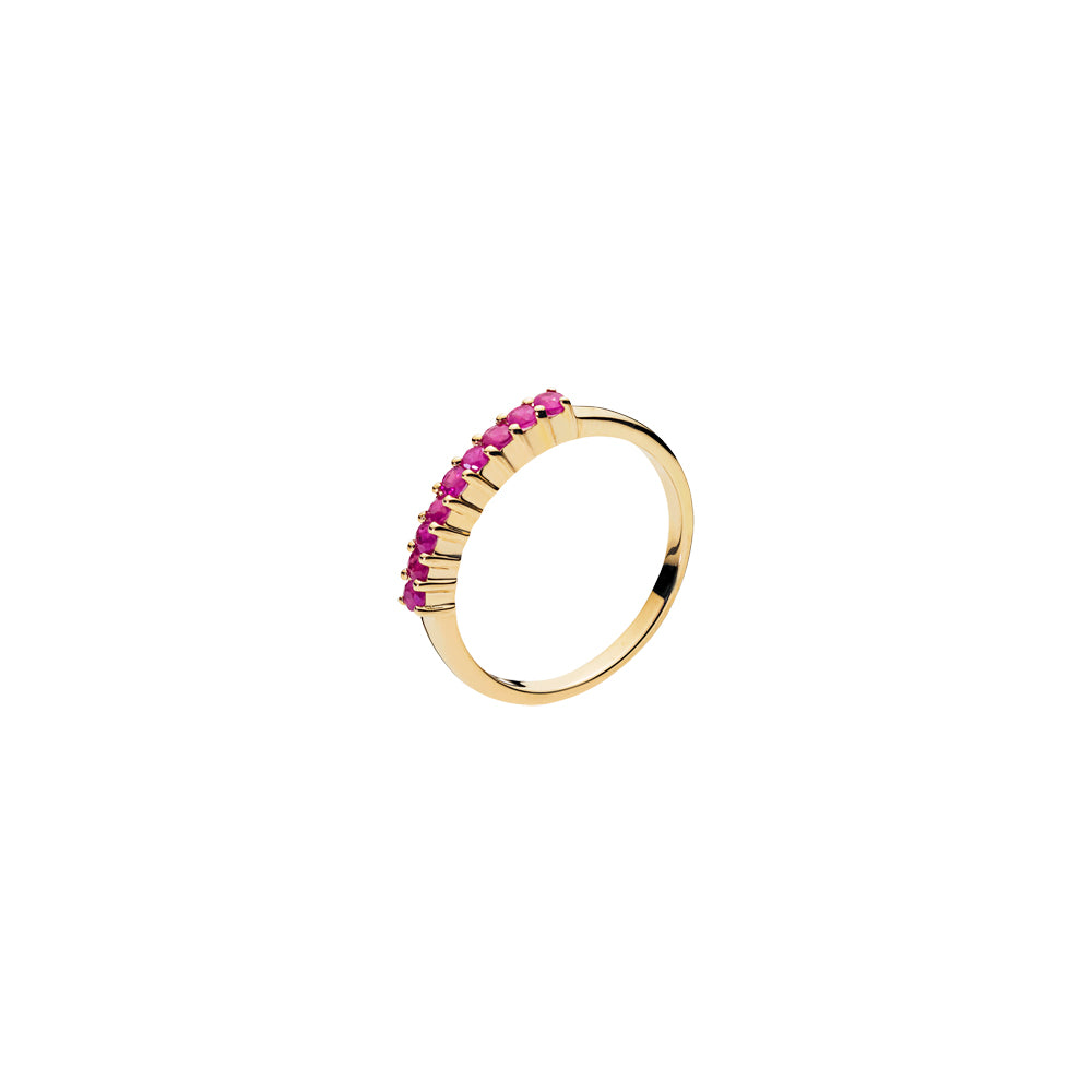 Ring - Alliance with ruby