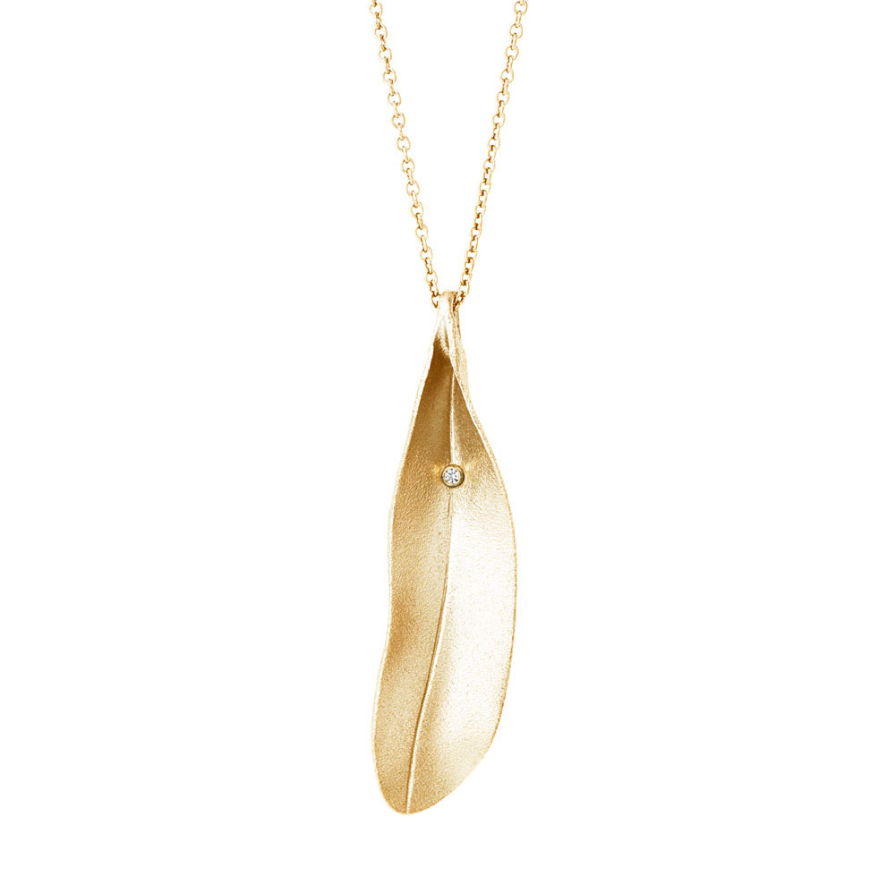 Pendant - Grass medium wide