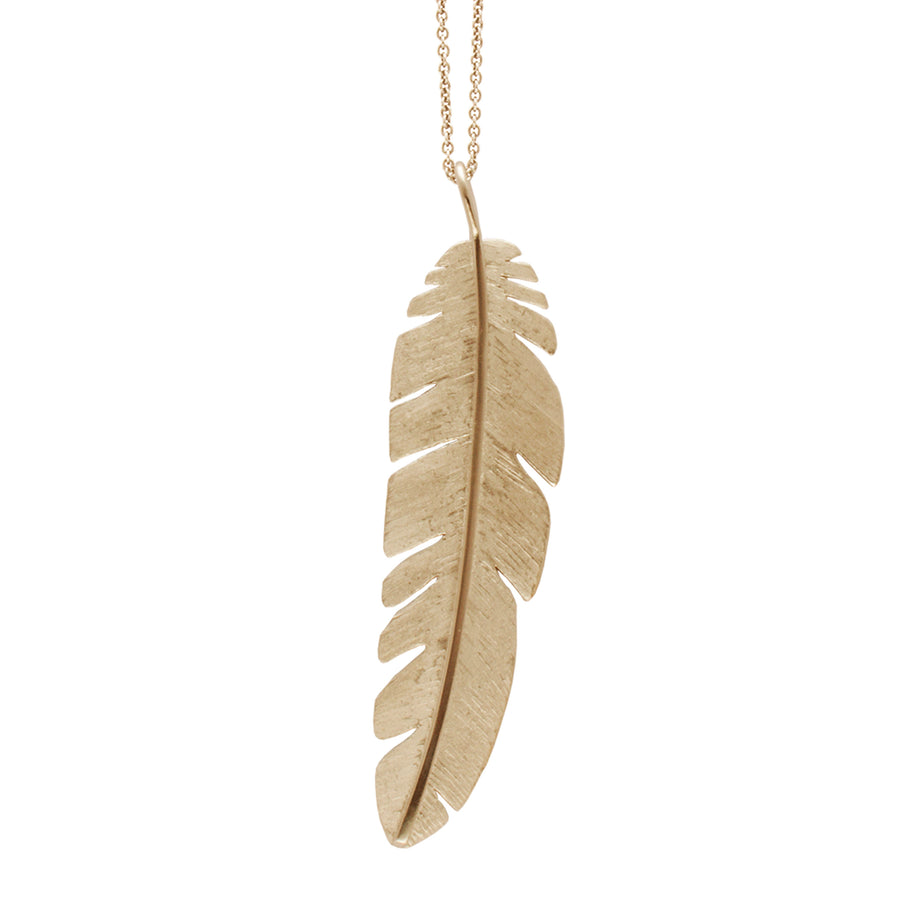 Pendant - Feather large