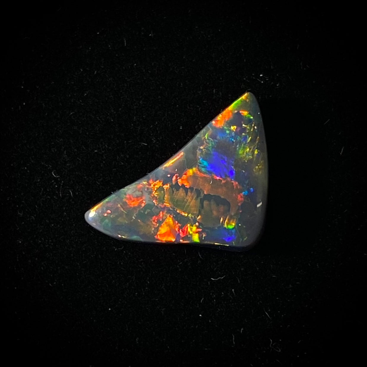 Solid dark opal - 11167