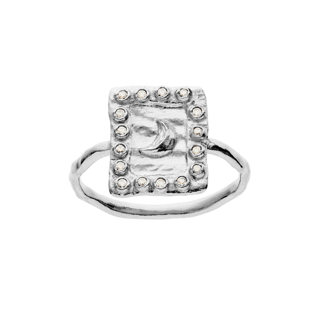 Aida ring fra Maanesten - Sølv