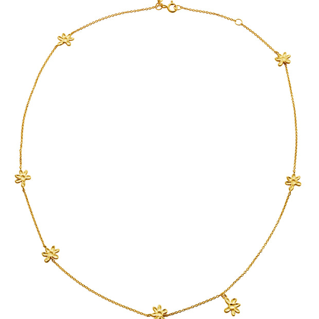 Betty halskæde fra Maanesten. Forgyldt sølv.