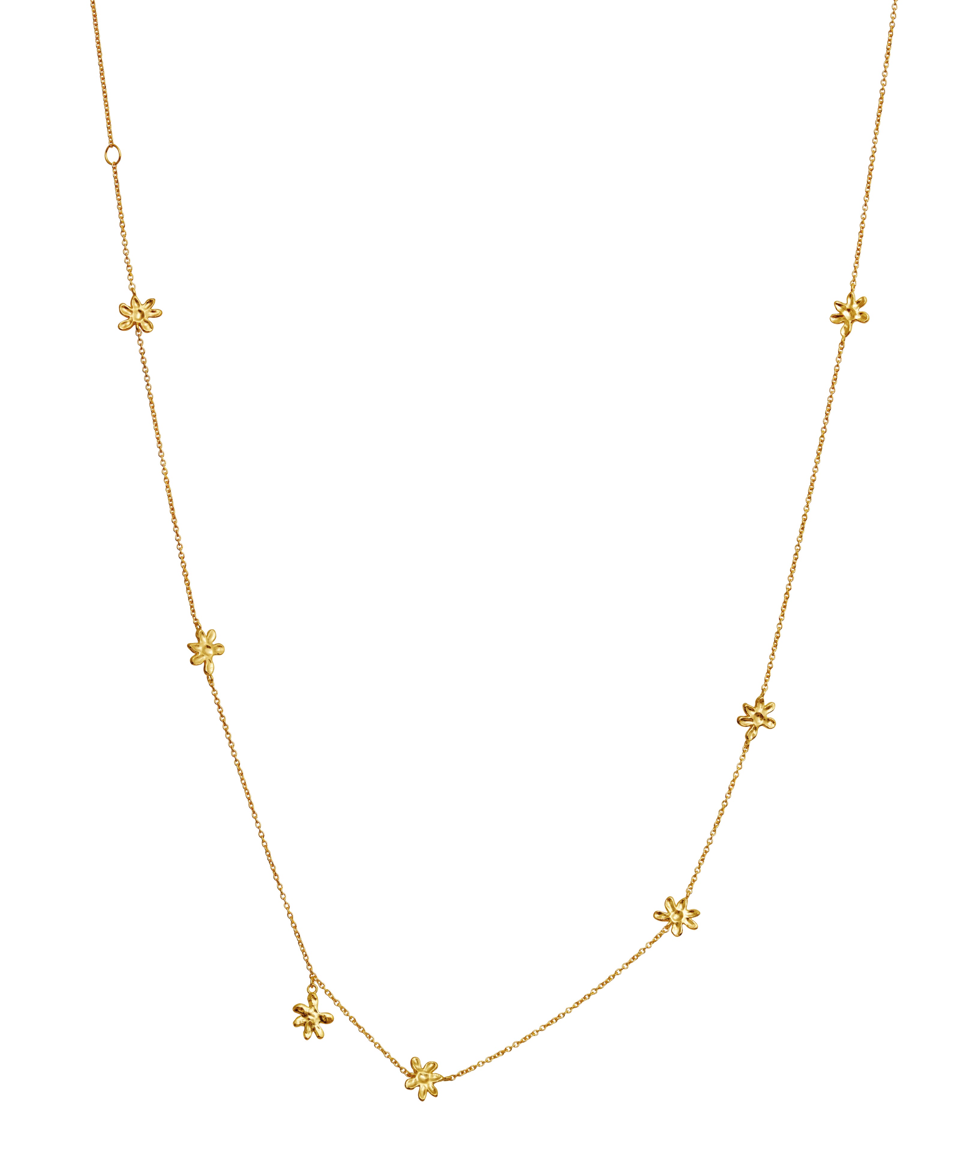 Betty halskæde fra Maanesten. Forgyldt sølv.