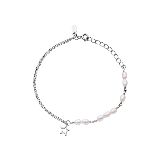 Celina armbånd fra Maanesten. Sølv.