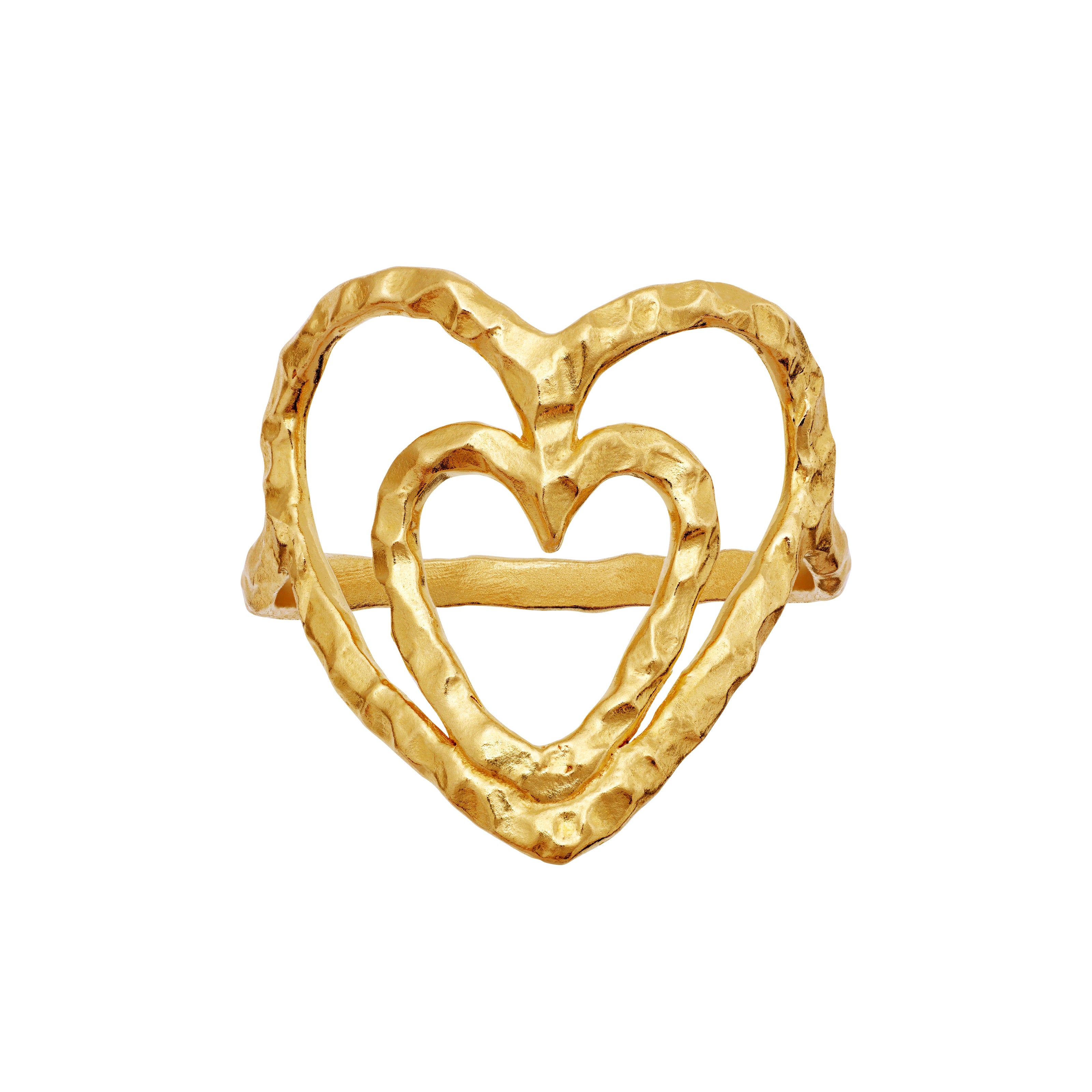 Felicity ring fra Maanesten - Forgyldt