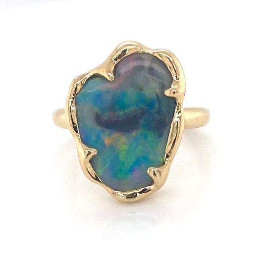 Ring - Solid Opal GR 146