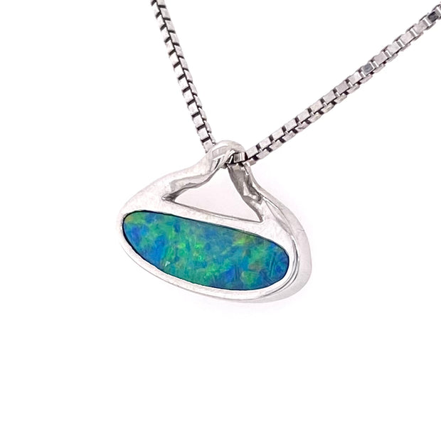 Anhänger - Doublet Opal Sp 053