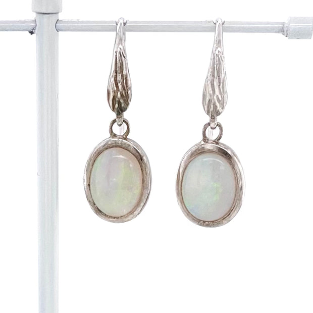 Ørehængere - Solid opal Sh 022